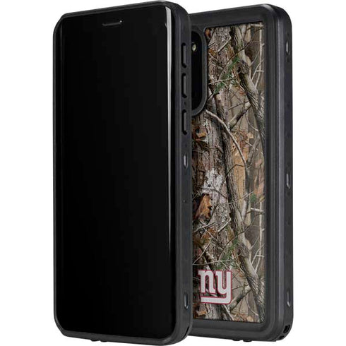 NFL New York Giants Realtree AP Camo Galaxy S20 Waterproof Case