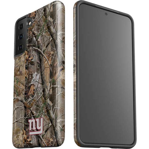 NFL New York Giants Realtree AP Camo Galaxy S21 Plus 5G Pro Case