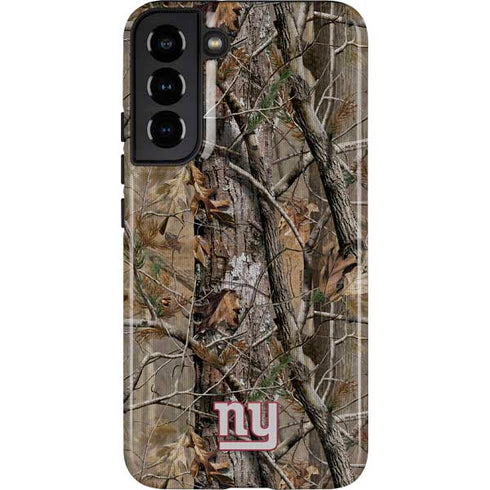 NFL New York Giants Realtree AP Camo Galaxy S22 Plus Pro Case