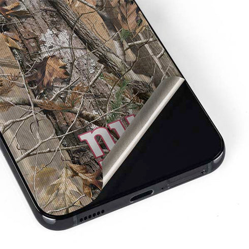 NFL New York Giants Realtree AP Camo Galaxy S22 Plus Skin