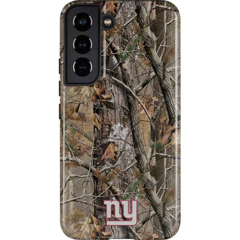 NFL New York Giants Realtree AP Camo Galaxy S22 Pro Case