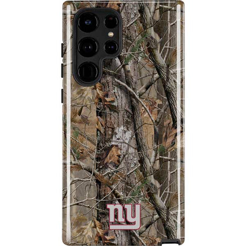 NFL New York Giants Realtree AP Camo Galaxy S22 Ultra Pro Case