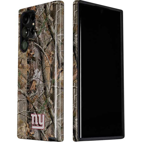 NFL New York Giants Realtree AP Camo Galaxy S22 Ultra Pro Case