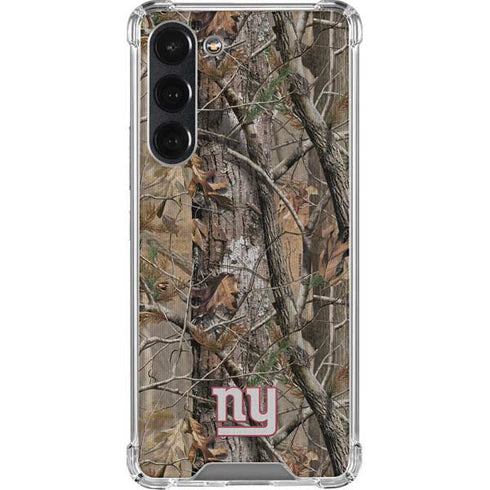 NFL New York Giants Realtree AP Camo Galaxy S23 Plus Clear Case