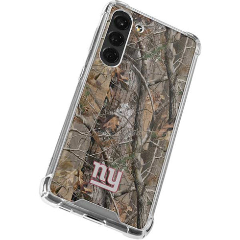 NFL New York Giants Realtree AP Camo Galaxy S23 Plus Clear Case