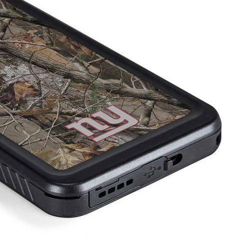 NFL New York Giants Realtree AP Camo Galaxy S23 Plus Waterproof Case