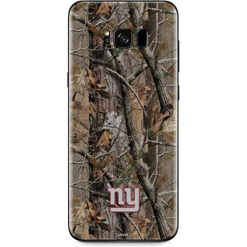 NFL New York Giants Realtree AP Camo Galaxy S8 Plus Skin