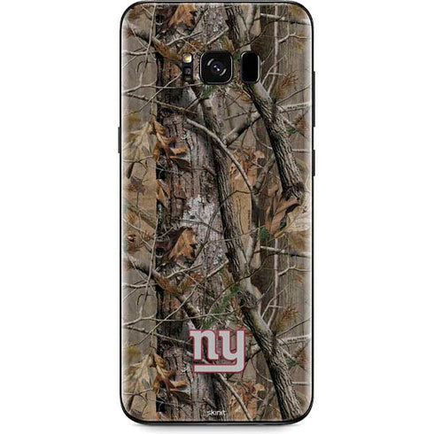 NFL New York Giants Realtree AP Camo Galaxy S8 Skin