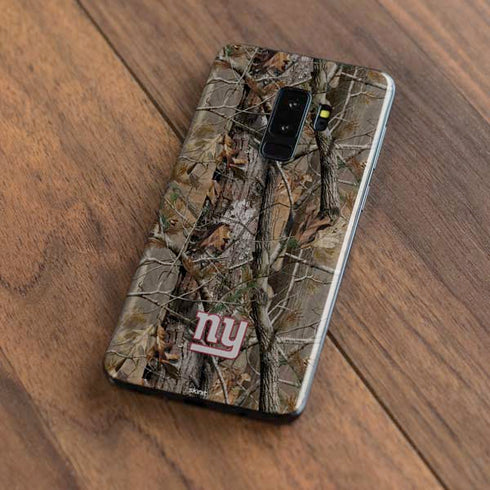 NFL New York Giants Realtree AP Camo Galaxy S9 Plus Skin