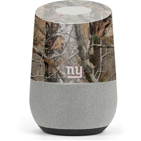 NFL New York Giants Realtree AP Camo Google Home Skin