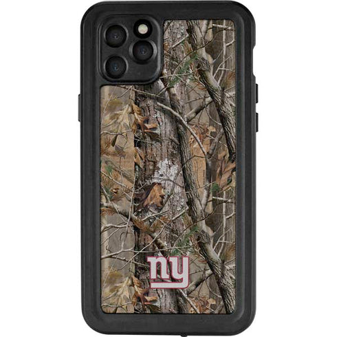 NFL New York Giants Realtree AP Camo iPhone 11 Pro Max Waterproof Case