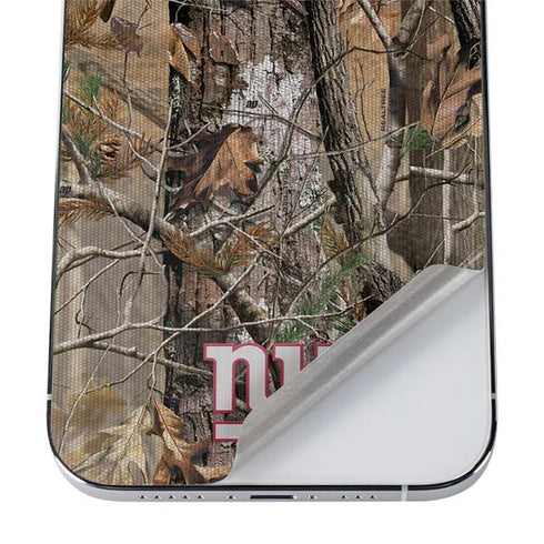 NFL New York Giants Realtree AP Camo iPhone 12 Pro Max Skin