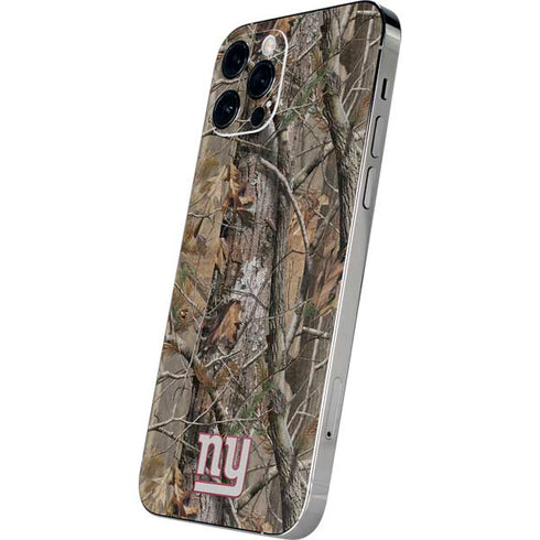 NFL New York Giants Realtree AP Camo iPhone 12 Pro Skin