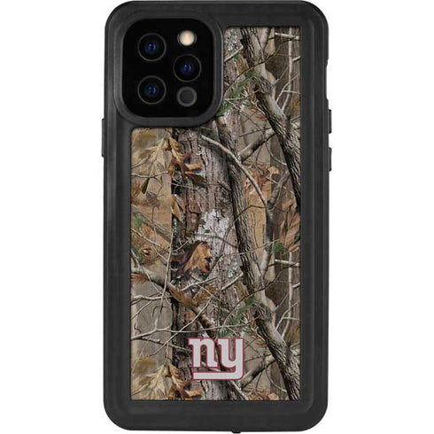 NFL New York Giants Realtree AP Camo iPhone 12 Pro Waterproof Case
