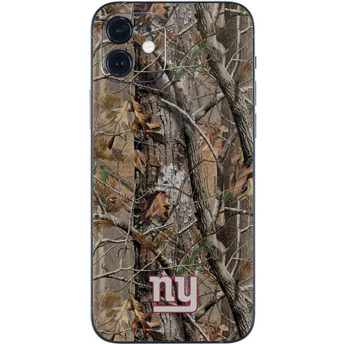 NFL New York Giants Realtree AP Camo iPhone 12 Skin