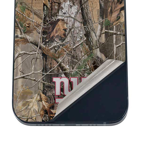 NFL New York Giants Realtree AP Camo iPhone 12 Skin