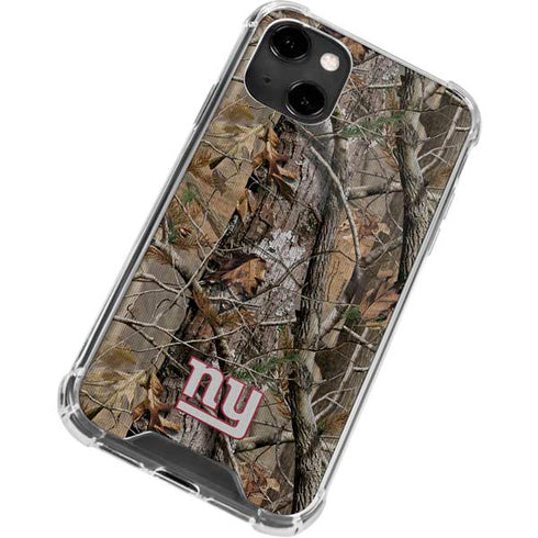 NFL New York Giants Realtree AP Camo iPhone 13 Clear Case