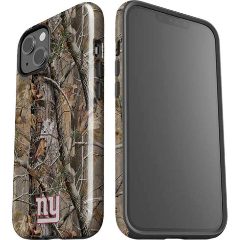 NFL New York Giants Realtree AP Camo iPhone 15 Plus Impact Case