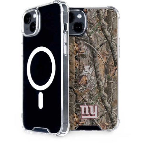 NFL New York Giants Realtree AP Camo iPhone 15 MagSafe Case