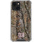 NFL New York Giants Realtree AP Camo iPhone 15 Plus Clear Case
