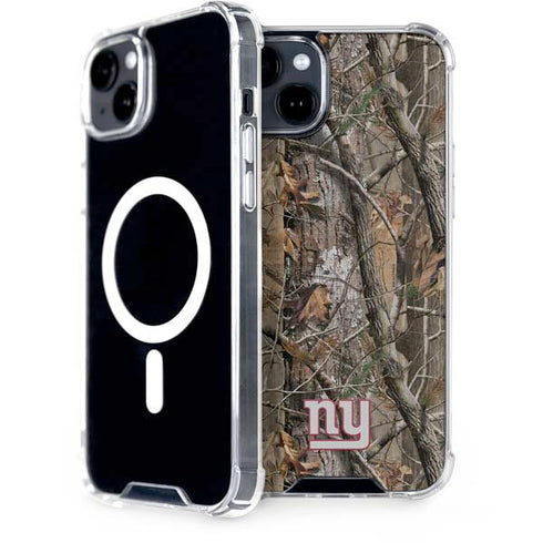 NFL New York Giants Realtree AP Camo iPhone 15 Plus MagSafe Case