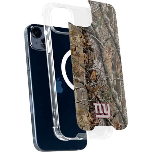 NFL New York Giants Realtree AP Camo iPhone 15 Plus MagSafe Case