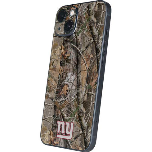 NFL New York Giants Realtree AP Camo iPhone 15 Plus Skin
