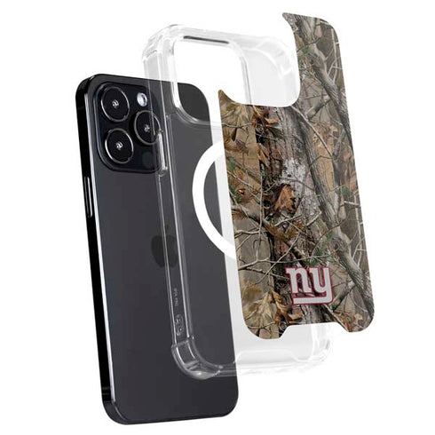 NFL New York Giants Realtree AP Camo iPhone 15 Pro MagSafe Case