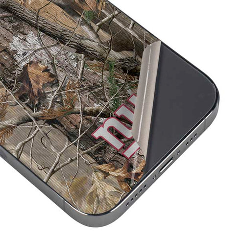 NFL New York Giants Realtree AP Camo iPhone 14 Pro Max Skin