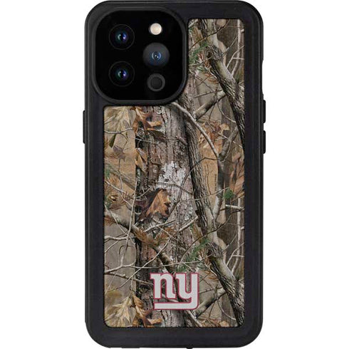 NFL New York Giants Realtree AP Camo iPhone 14 Pro Max Waterproof Case