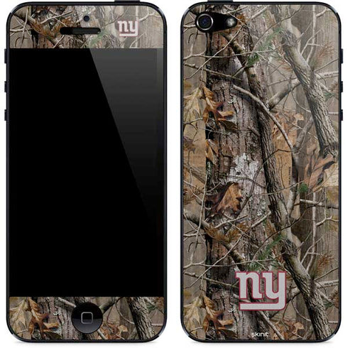 NFL New York Giants Realtree AP Camo iPhone 5/5s/5SE Skin