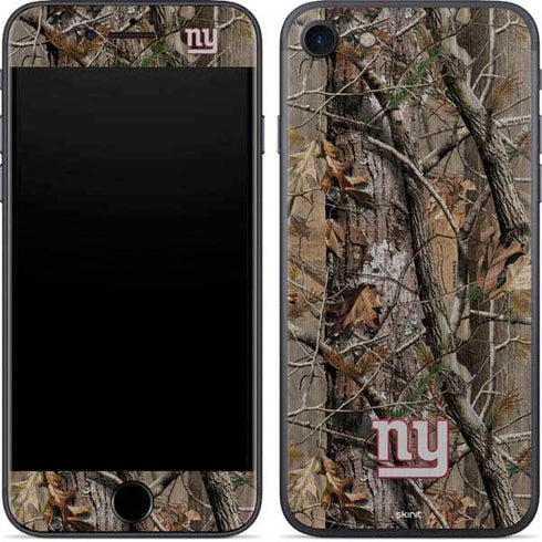 NFL New York Giants Realtree AP Camo iPhone 7 Skin