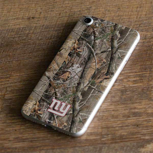 NFL New York Giants Realtree AP Camo iPhone 7 Skin