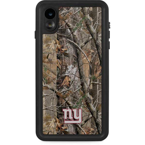 NFL New York Giants Realtree AP Camo iPhone XR Waterproof Case