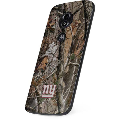 NFL New York Giants Realtree AP Camo Moto E5 Play Skin