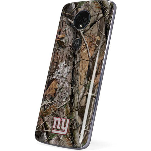 NFL New York Giants Realtree AP Camo Moto E5 Plus Skin