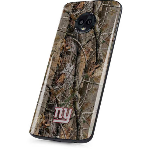 NFL New York Giants Realtree AP Camo Moto G6 Skin
