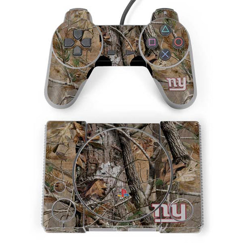 NFL New York Giants Realtree AP Camo PlayStation Classic Bundle Skin