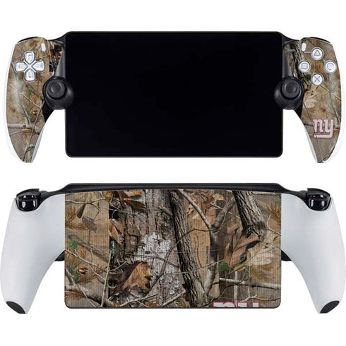 NFL New York Giants Realtree AP Camo PlayStation Portal Remote Player Skin