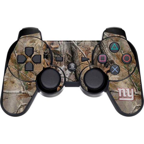 NFL New York Giants Realtree AP Camo PS3 Dual Shock wireless controller Skin