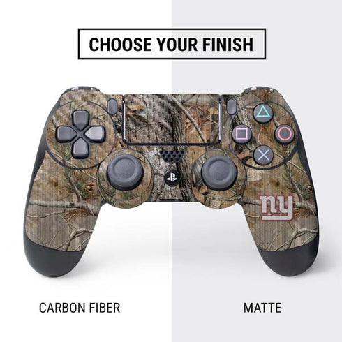 NFL New York Giants Realtree AP Camo PS4 Controller Skin