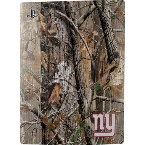 NFL New York Giants Realtree AP Camo PS5 Console Skin