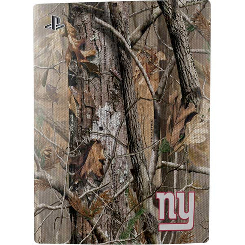 NFL New York Giants Realtree AP Camo PS5 Digital Edition Console Skin