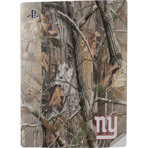 NFL New York Giants Realtree AP Camo PS5 Digital Edition Console Skin