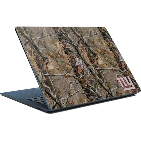 NFL New York Giants Realtree AP Camo Surface Laptop Skin