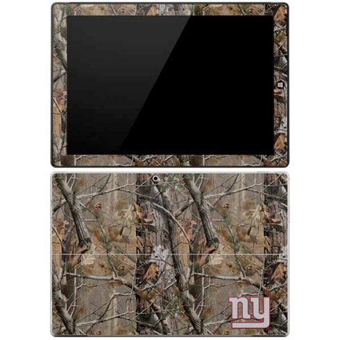 NFL New York Giants Realtree AP Camo Surface Pro 3 Skin