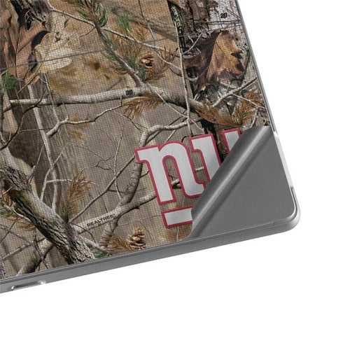 NFL New York Giants Realtree AP Camo Surface Pro 8 Skin