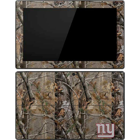 NFL New York Giants Realtree AP Camo Surface Pro Tablet Skin