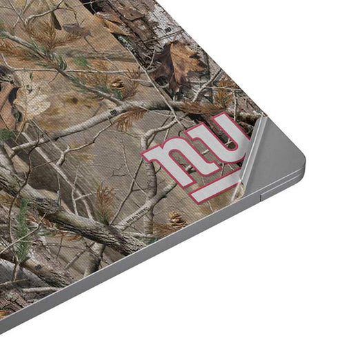 NFL New York Giants Realtree AP Camo Universal Laptop 16.6in (13.4 x 9.7in) Skin