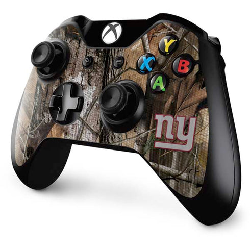 NFL New York Giants Realtree AP Camo Xbox One Controller Skin
